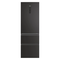 Haier 3D 60 Series 3 HTW3618ENPB Wifi Connected 185cm 60/40 Total No Frost Fridge Freezer - Slate Black - E Rated (EX-DISPLAY/B)