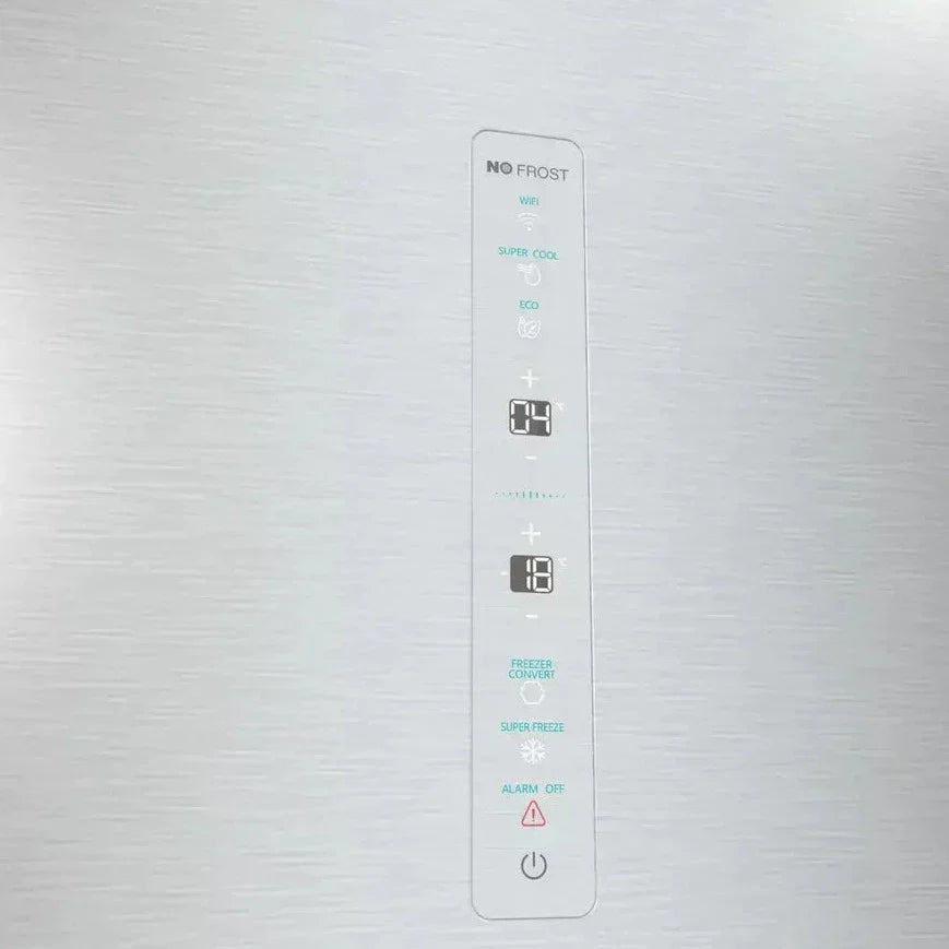 Hisense RB470N4SICUK Wifi Connected 60/40 Frost Free Fridge Freezer - Stainless Steel #63637