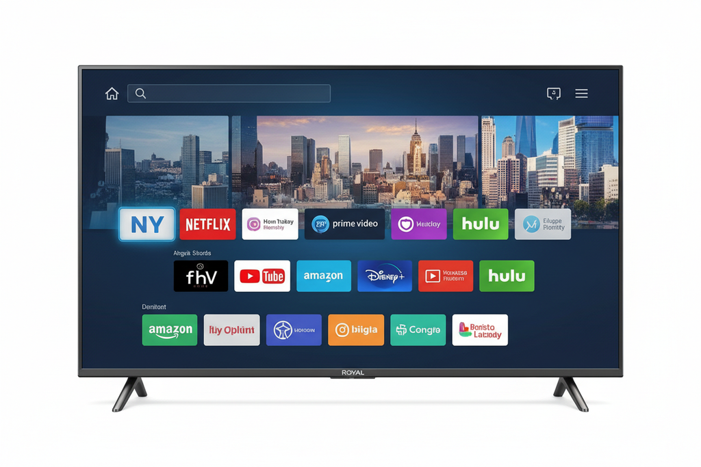 ROYAL 43" Inch Android FHD Smart TV (RTV43M10P)